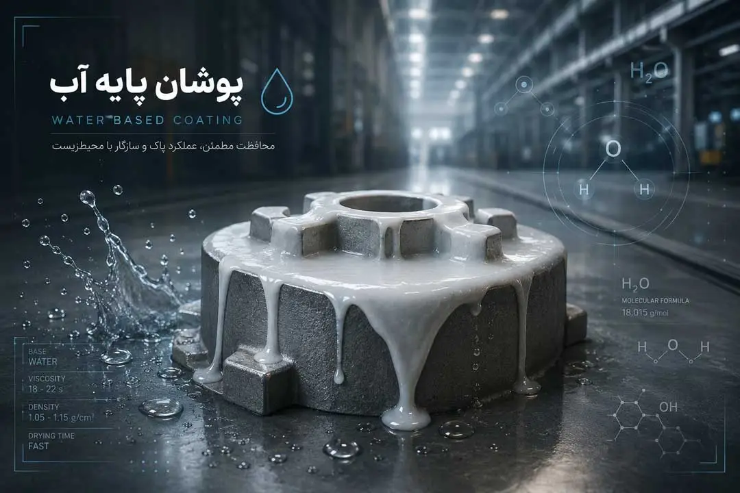 پوشان‌های نسوز پایه آبی
